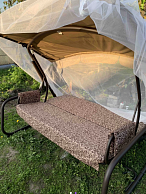 Качели садовые Удачная мебель Тропикана  (шоколад 542)