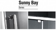 Душевая дверь Gemy Sunny Bay S28150 Хром