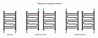 Полотенцесушитель водяной Сунержа ЭЛЕГИЯ+ 600х400, золото 03-0205-6040