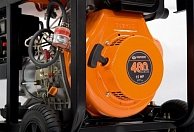 Дизельный генератор DAEWOO DDAE 9000XE оранжевый DDAE9000XE