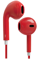 Наушники с микрофоном  Defender Lucky MPH-005  RED