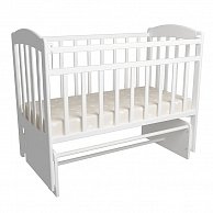 Детская кроватка Фа-Мебель Милена 2  (маятник) белый