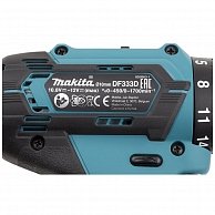 Шуруповерт аккумуляторный Makita DF333DWYE  синий, черный