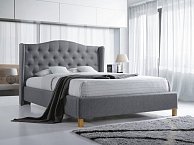 Кровать Signal ASPEN серый 140/200