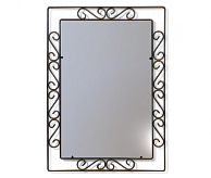 Зеркало Sheffilton Грация 628 черный (28101)