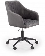 Кресло компьютерное Halmar FRESCO серый/черный