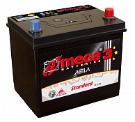 Аккумулятор A-mega Asia Standard  45Ah JR+