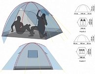 Палатка туристическая Canadian Camper IMPALA 2