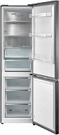 Холодильник с морозильником Korting KNFC 62029 GN черный