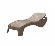 Шезлонг Keter Atlantic sun lounger капучино