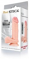 Фаллоимитатор ToyFa RealStick Nude, PVC, телесный, 31,5 см