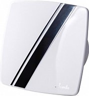 Вытяжной вентилятор Awenta System+ Silent 100W [KWS100W-PLB100] белый, хром