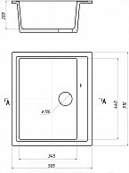 Кухонная мойка Gerhans А11 песок